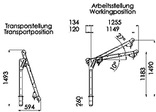 Lade das Bild in den Galerie-Viewer, IKAR Auslegearm ASS