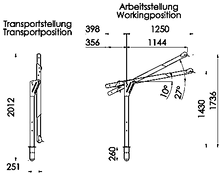 Lade das Bild in den Galerie-Viewer, IKAR Auslegearm ASS